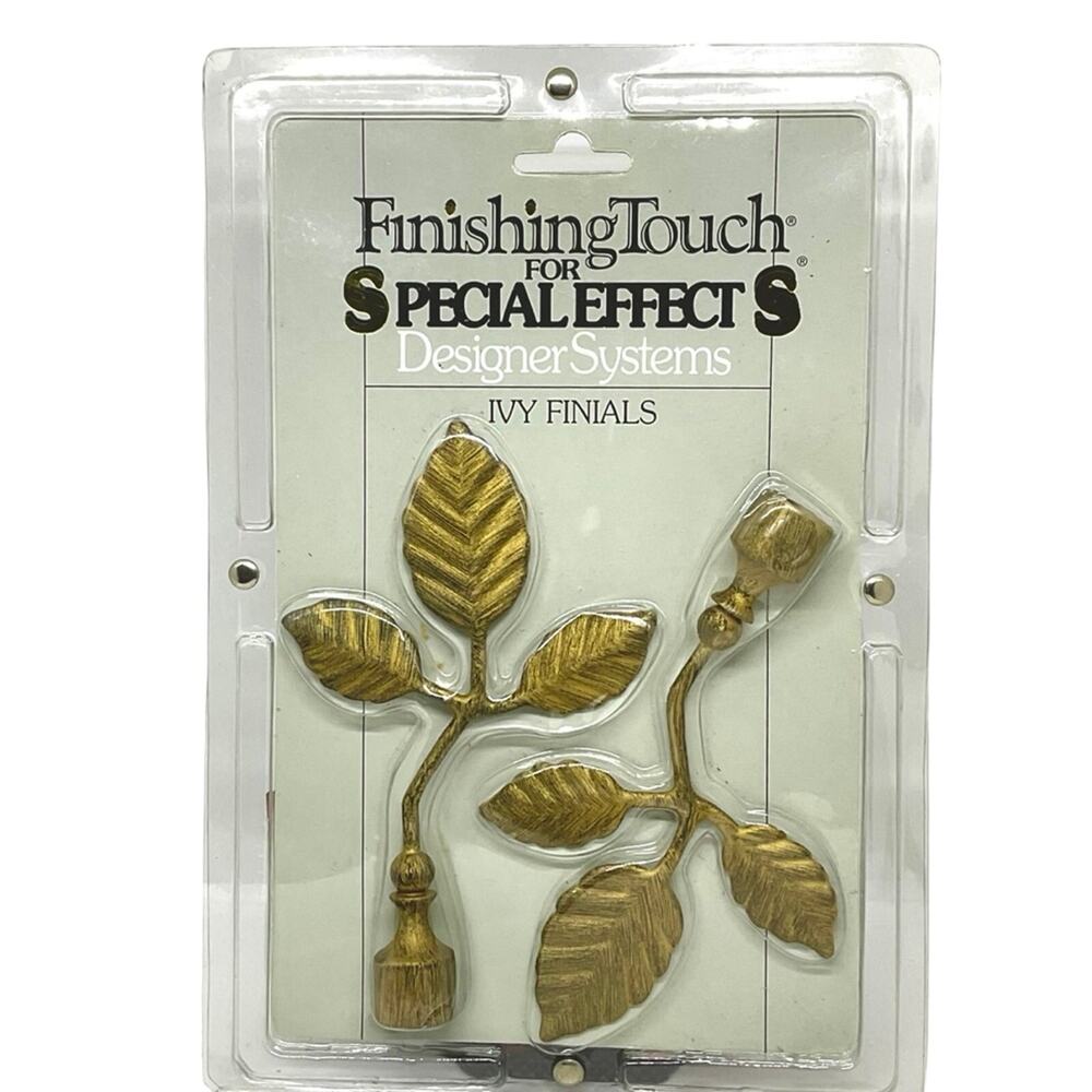 Finishing Touch for Special Effects-Designer Systems “Ivy” Finials